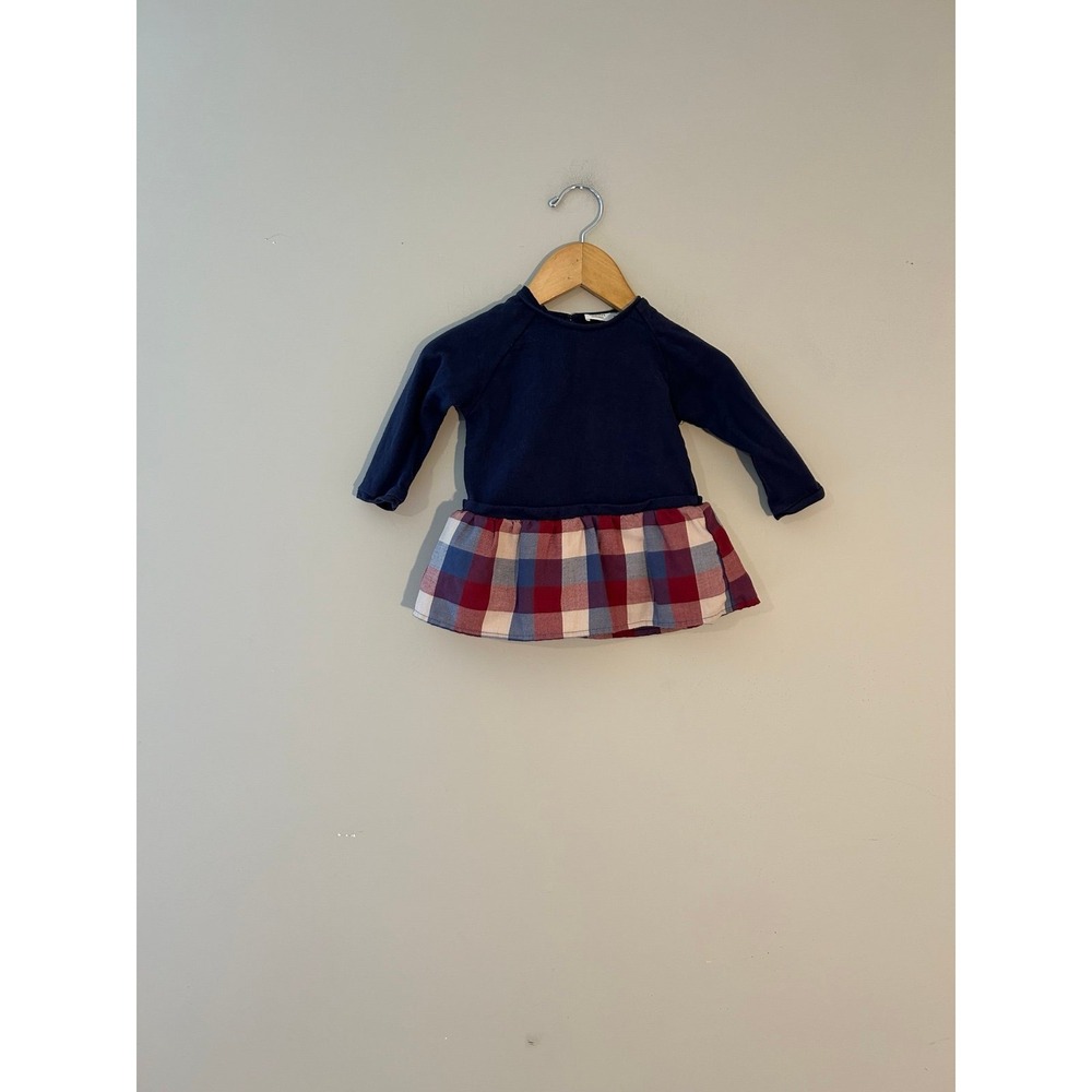 $13 ADD ON Zara top combo plaid tunic 6-9M H&M Jamie Kay cotton on baby gap
